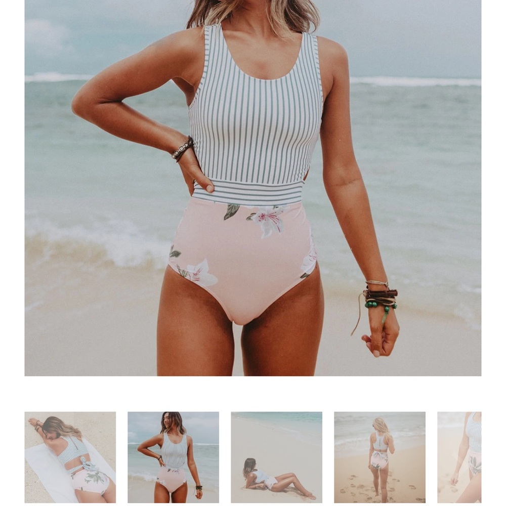 New Albion Fit Island Fever swimsuit